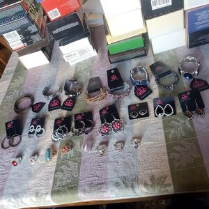 Paparazzi Lot Of 24 - 8 Rings - 8 Bracelets -  8 Earrings NWT List 21
